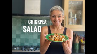 CHICKPEA SALAD | Healthy, Vegetarian, Delicious Chickpea salad | Food with Chetna