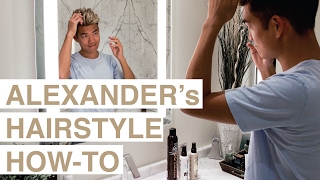 Men's Hair Tutorial - Alexander's Signature Hair Style