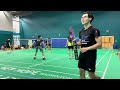 new hope badminton academy md b yongqi wang luo xu vs tony dong eddy sun