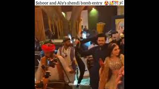 Saboor and Ali shendi entry