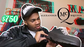 Unboxing Alexander McQueen Tread Slick Review + On Feet | Men’s Sneakers