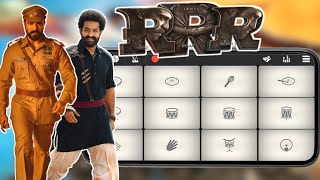 RRR : Ram Charan Entry BGM | piano+drumping | Ram Charan entry bgm in piano | Ram Charan intro | RRR