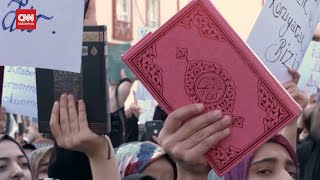 Ribuan Warga Turki Berunjuk Rasa Protes Pembakaran Al-Quran