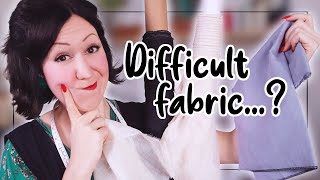 HOW TO TELL IF A FABRIC IS GOING TO BE HARD TO SEW WITH? What you wish someone told you starting!