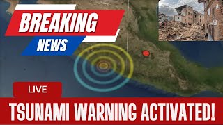 Emergency Alert: 8.0 Magnitude Earthquake Hits Caribbean – Tsunami Warning Activated!