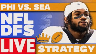 Eagles-Seahawks Strategy MNF Week 15 DFS Picks | NFL DFS Showdown Strategy