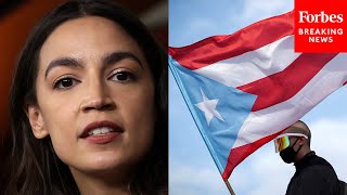 AOC Discusses What The Future Of Puerto Rico Could Be And How To Let People Self-Determine Status