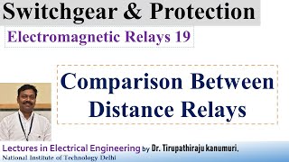 SGP319 Comparison Between Distance Relays