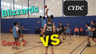 CMBA LEAGUE: Blizzards vs CYDC