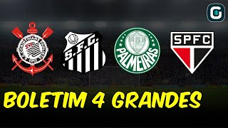 BOLETIM | Corinthians, Palmeiras, Santos e São Paulo - Gazeta Esportiva (07/02/20)