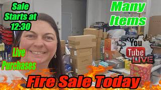 LIVE Fire Sale! Amazon Overstock Pallet Deals + Clothing Blowout!