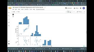 Multiple Regression with Python Statsmodels