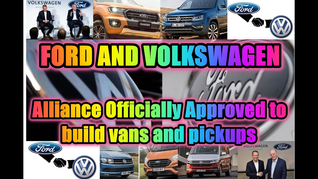 FORD, VOLKSWAGEN SIGN AGREEMENTS FOR JOINT PROJECTS ON COMMERCIAL ...