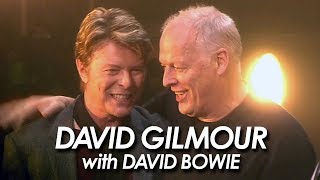 DAVID GILMOUR with DAVID BOWIE 『 Comfortably Numb 』