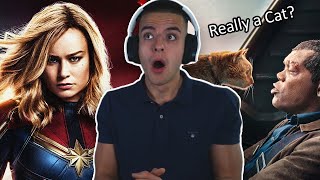 FURY'S EYE?! Captain Marvel (2019) Movie Reaction! FIRST TIME WATCHING!