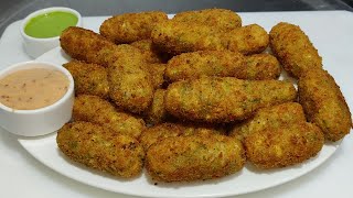 क्रिस्पी वेज कटलेट बनाने की विधि | Crispy Vegetable Cutlet | Veg Cutlet Kabab |Veg Roll |Chef Ashok