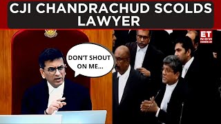 Electoral Bond Hearing: CJI Chandrachud Raises Voice Against Lawyer | ET Now |Latest News|18/03/2024