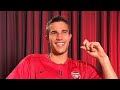 robin van persie at arsenal interview talk the first kiss and his favorite 2009