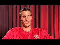 robin van persie at arsenal interview talk the first kiss and his favorite 2009