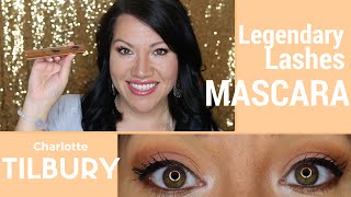 Best mascara EVER?! Charlotte Tilbury Legendary Lashes Mascara - Review and demo