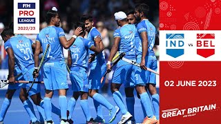 FIH Hockey Pro League 2022-23: India vs Belgium (Men, Game 2) - Highlights