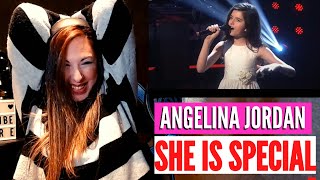 Angelina Jordan | FEELING GOOD | Vocal coach Reaction & Analysis  INCREÍBLE!