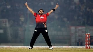 Shahid Afridi's 3 Wickets Against Khulna Titans | 20th Match | Edition 6 | BPL 2019