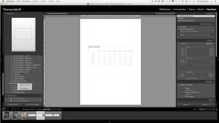 Einen Jahreskalender in Lightroom erstellen