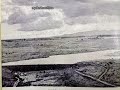 Nairobi dam as it appeared in 1952.Ngong hills can be seen in the background