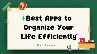 The Ultimate Productivity Apps You Need Right Now!