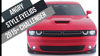 Another Dodge Challenger Mod! Installing Angry Style Eyelids!