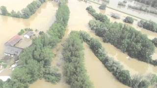 Hochwasser: Der Landkreis Deggendorf aus der Luft