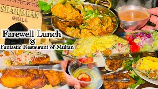 Shah Jahan Grill Restaurant Multan | Multan Food VLOG | Yummy Food