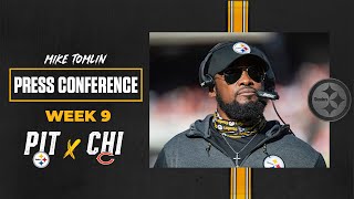 Steelers Press Conference (Week 9 vs Bears): Coach Mike Tomlin | Pittsburgh Steelers