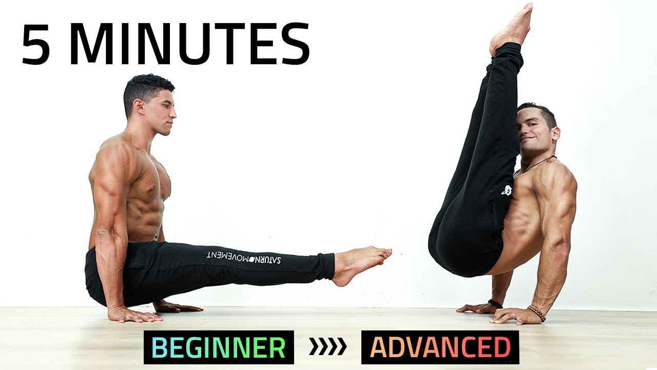 5 Easy Calisthenics Exercises For Beginners (ONLY 5 MIN ...