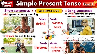 Master Simple Present Tense Affirmative Sentences: Learn Structure and Examples Today