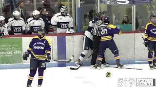 PJHL - New Hamburg Firebirds vs Woodstock Navy Vets