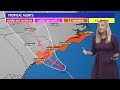 potential tropical cyclone eight heading for the carolinas