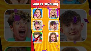 Guess Who is Singing? Salish Matter, Royalty Family, Paxton Myler, Payton Delu, Nidal Wonder #quiz
