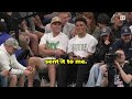 patriots hunter henry u0026 christian gonzalez mic d up for celtics playoff game 🎤