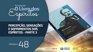 #48 Estudando O Livro dos Espíritos - Percepção, sensações e sofrimentos dos Espíritos - parte 3