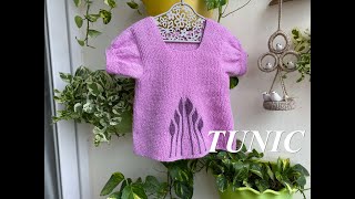 Knitting Tunic Exclusive Stuff | फ्रॉक हमारी परियो के लिए | Knitting Hindi | Ritu Knitter easy tutor