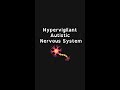 The Hypervigilant Autistic Nervous System #shorts #nervoussystemregulation #audhd