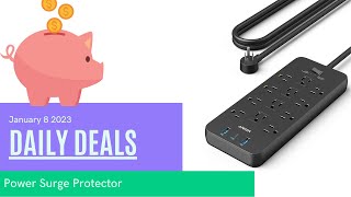 This 12 Outlet Anker Power Strip Surge Protector with USB is 28% Off Right Now! Best Deals Online