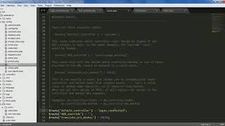 How to set default controller in Codeigniter?