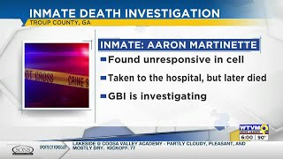 GBI investigating inmate’s death in Troup County