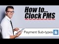 Clock Software - Clock PMS Settings - Payment Sub-types