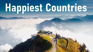 Top 10 happiest countries in the world 2022
