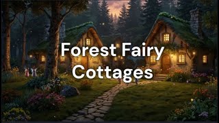 Forest Fairy Cottages | Relaxing Music | 🍄🌺🍀