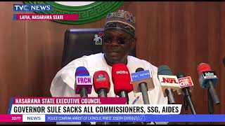 Governor Sule Sacks All Commissioners, SSG, Aides